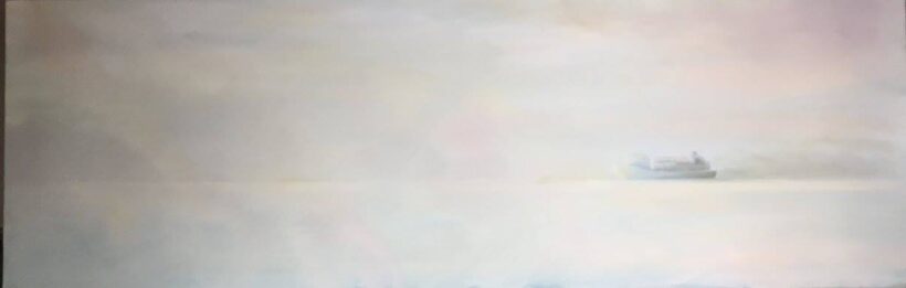 freighters coming and going from boston — in Boston, Massachusetts.