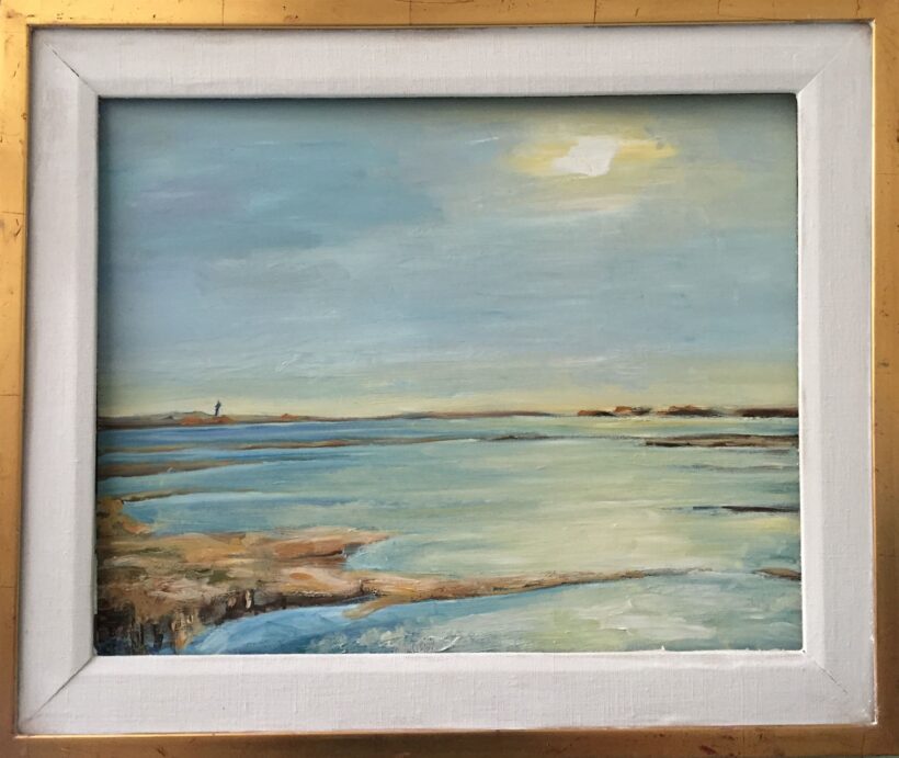 the moors oil on board 20 x 16